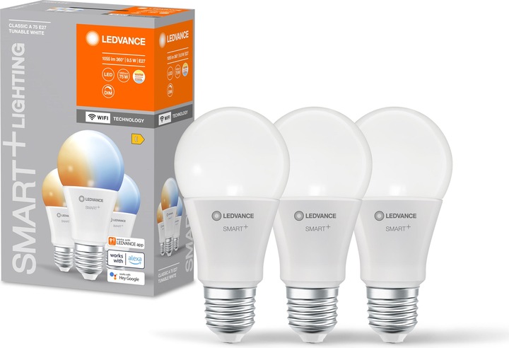 Image du produit Ledvance Smart+ Lecture (E27, 9.50 W, 1055 lm, 3 x, E)