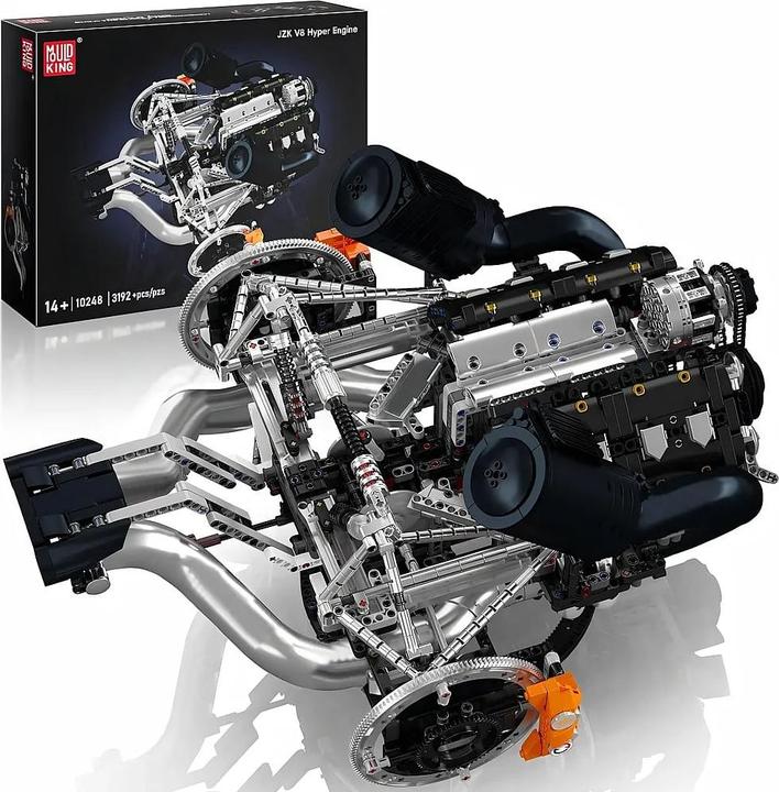 V8 engine simulation with shift function