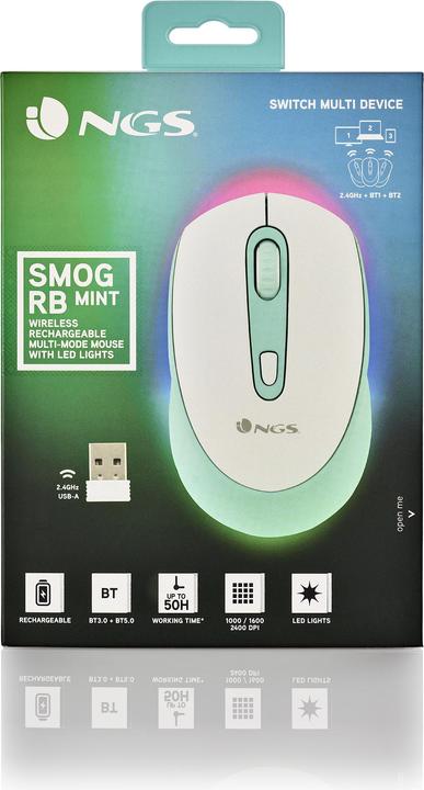 Actual product image NGS Smog mint-rb (Wireless)