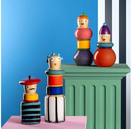 Produktbild Leonardo Vase Buoni Amici Pino 24 cm, Mehrfarbig, Höhe (1 x, 24 x 13 cm)