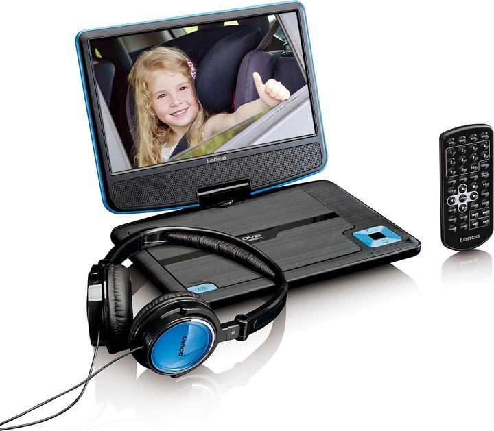 Lenco Portable player DVP-910 (DVP910BLAU) (Portable DVD player)