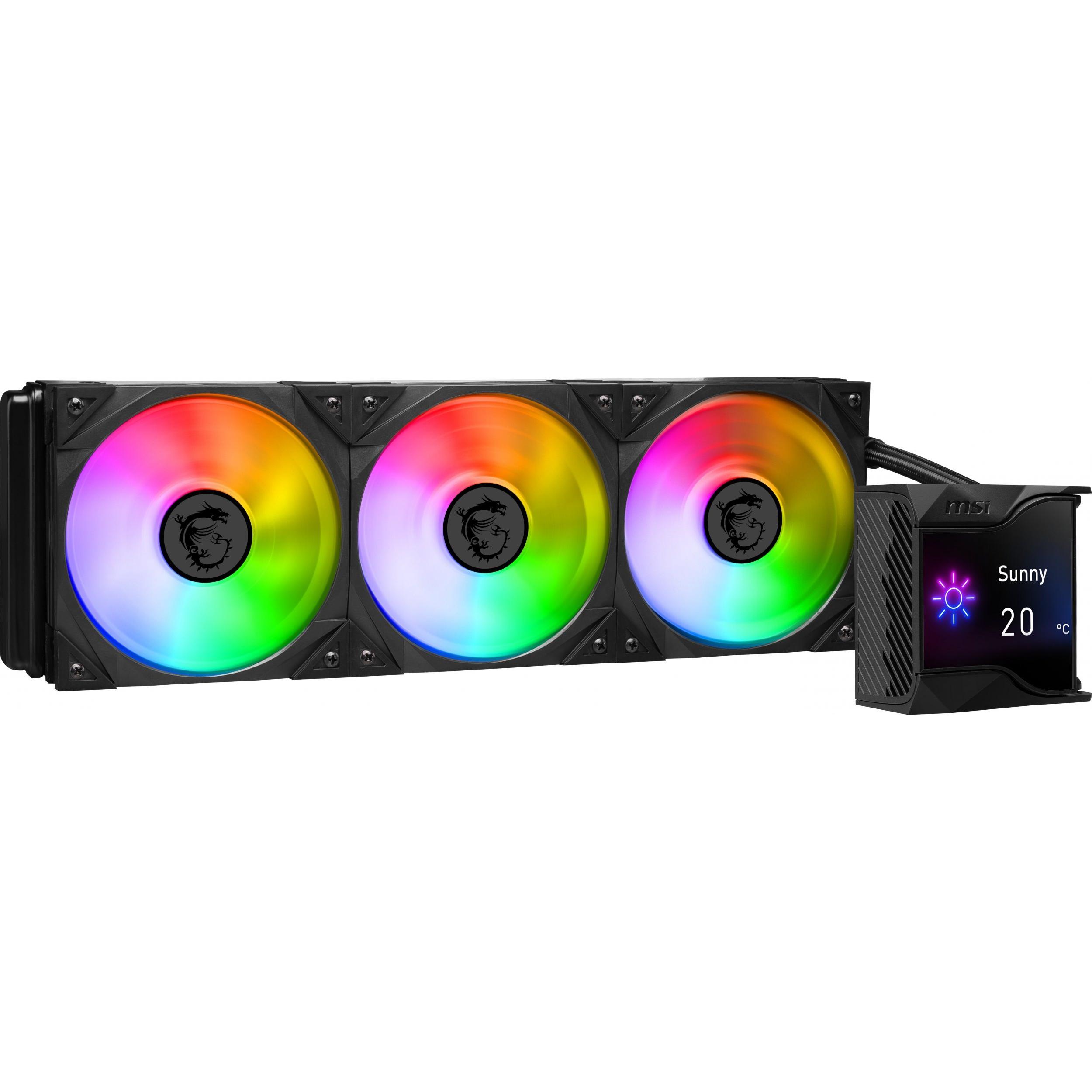 MSI MPG CoreLiquid D360, CPU Wasserkühler, Schwarz