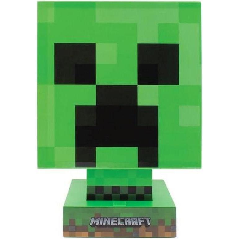 Paladone Products, Lampada da tavolo, Minecraft Creeper icona luce