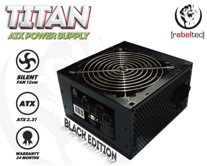Produktbild Rebeltec Universal computer power supply ATX ver. 2.31 TITAN 450 (450 W)