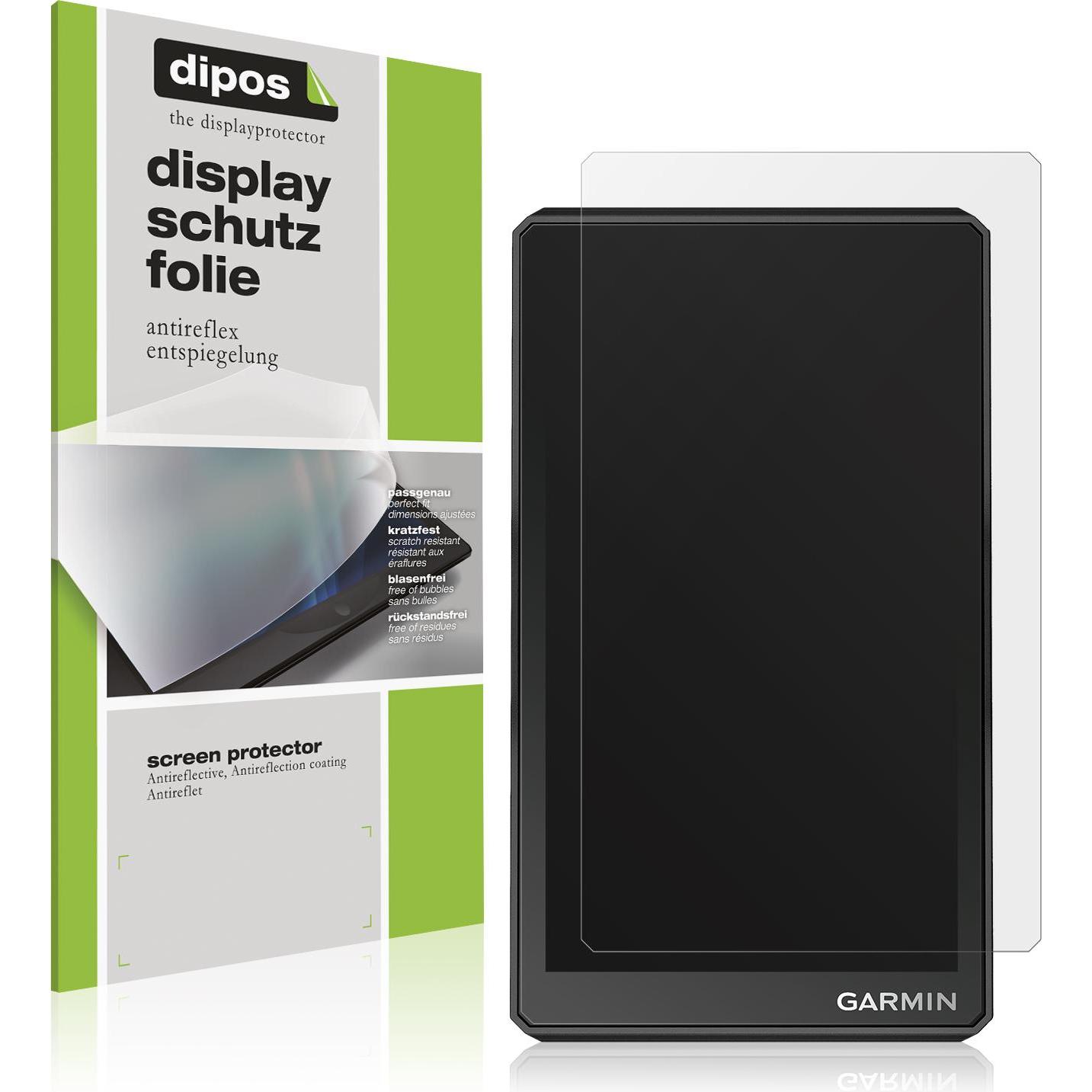Dipos, Fahrzeug Navigation Zubehör, Schutzfolie Matt für Garmin zumo XT2