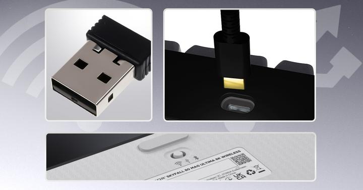 Produktbild Hator Skyfall 80 MAG ULTIMA (US, Kabelgebunden, Kabellos)