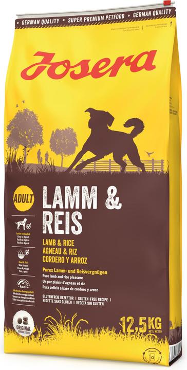 Josera Agnello e riso (Adulto, 1 pz., 12500 g)
