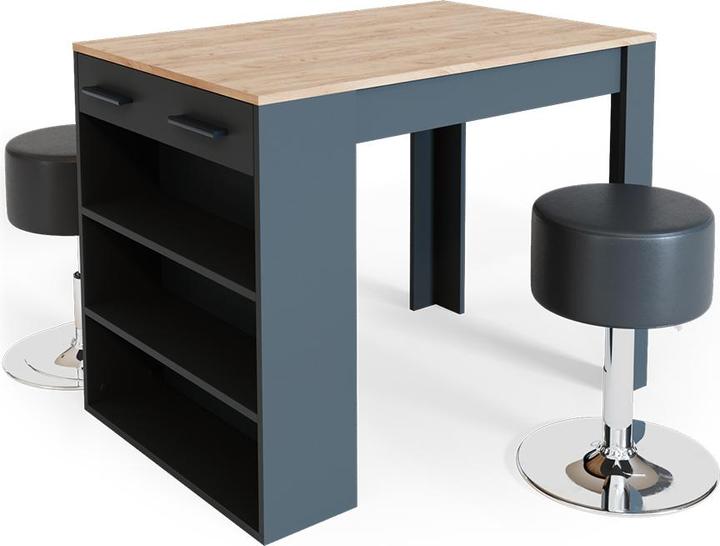 Vicco Repose avec 2 tabourets (67 x 100 x 77.50 cm)