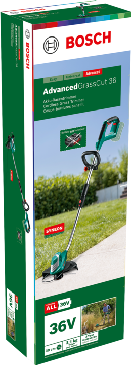 Actual product image Bosch Home & Garden Advanced Grass Cut 36 without battery/without charger (Trim line)