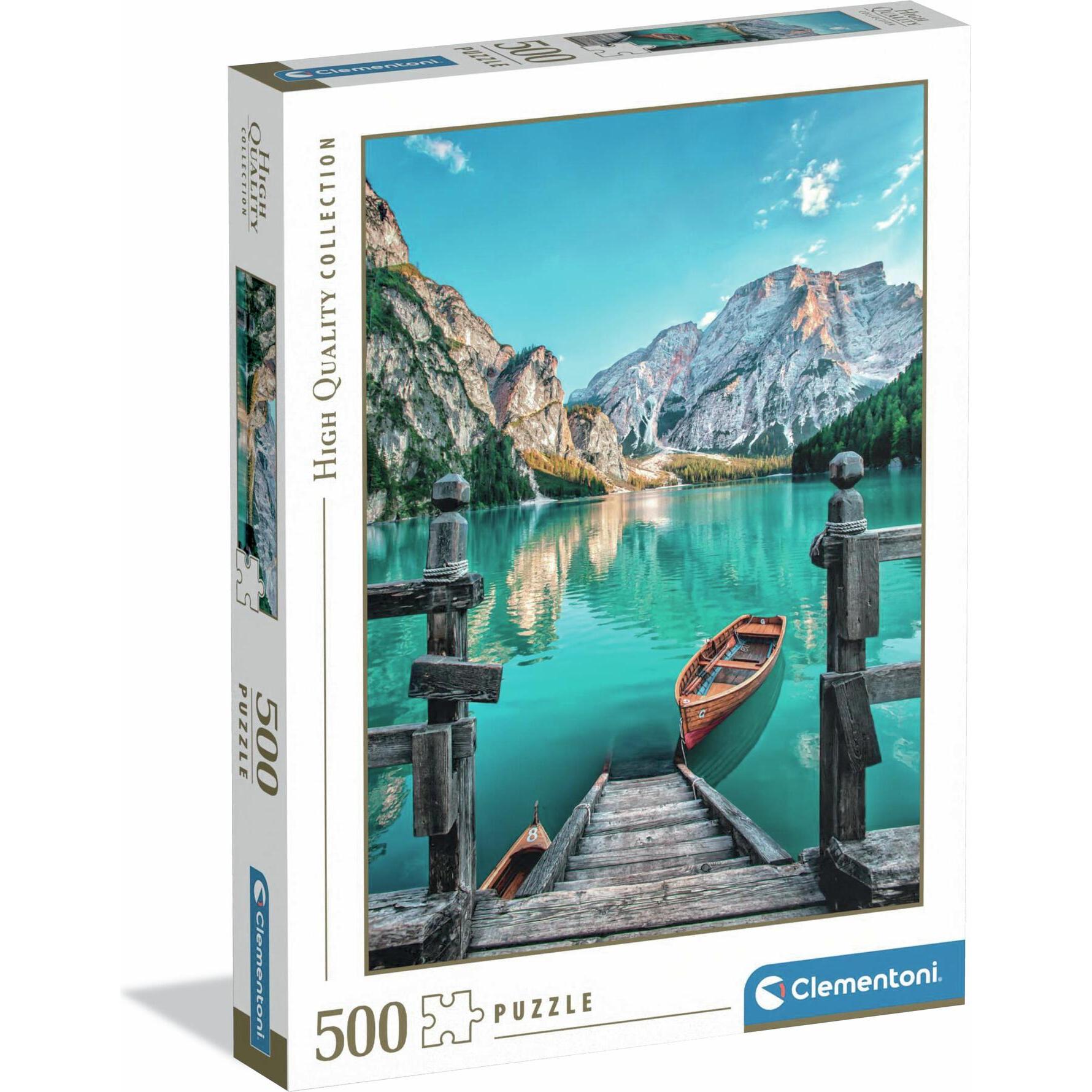 Clementoni Multicolore Lago Di Braies (500 Pezzi)