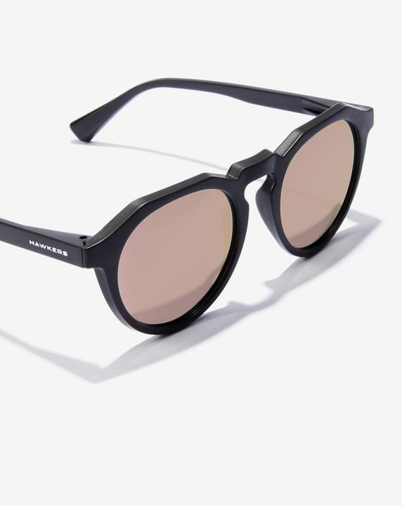 Actual product image Hawkers Unisex sunglasses Warwick Raw Black Pink Polarised Ø 51.9 mm (Ø 51.9 mm)