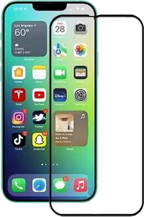 Actual product image Amorus iPhone 14 Plus Premium armoured glass screen protector full screen (1 pcs., Apple iPhone 14 Plus)