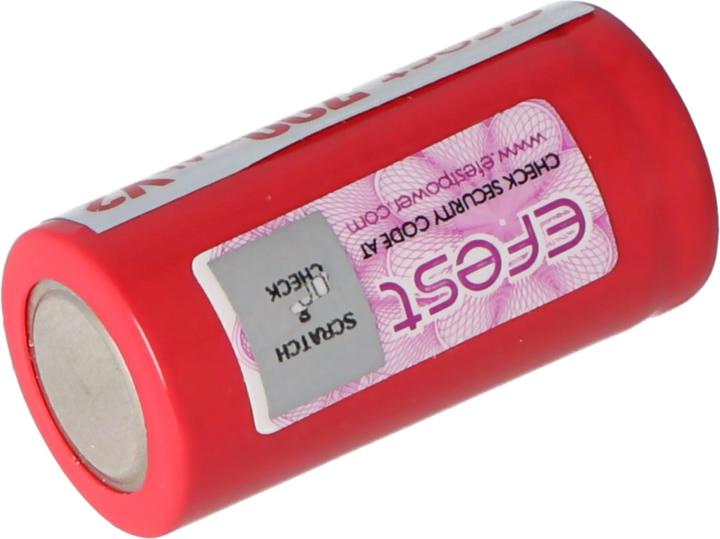 Produktbild Efest Akku IMR 16340 V2 (Pluspol erhöht) (16340, 700 mAh)