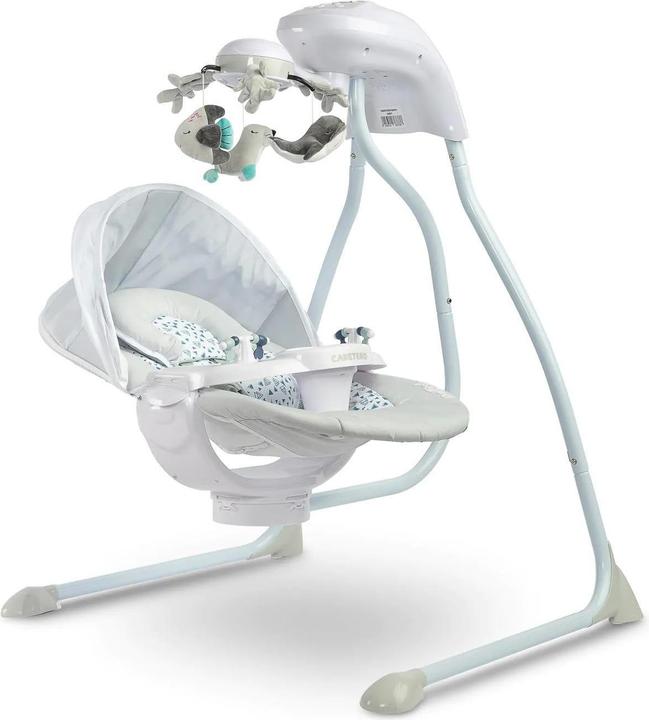 Actual product image Caretero Raffi Gray Electric Swing