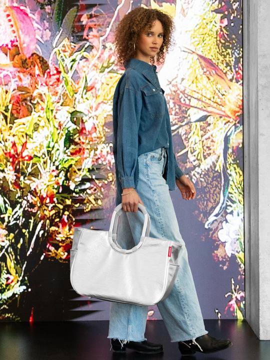 Produktbild reisenthel Einkaufskorb Loopshopper L Silver Crackle