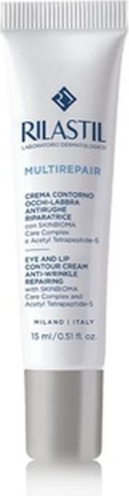 Image du produit Rilastil Multirepair Eye & Lip Contour 15ml (Crème pour les yeux, 15 ml, Jour + nuit)
