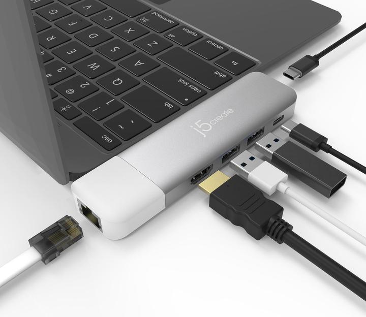 Immagine prodotto j5Create Kit Ultradrive USB-C Multi (USB-C, 9 porte)