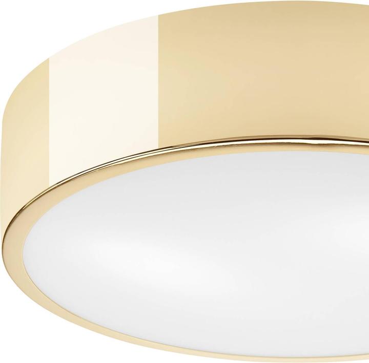 Actual product image Lamkur Kimban metal ceiling light, Ø 26 cm, gold (E27)