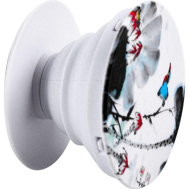 iLike Supporto universale per Pop Flower, Supporto per smartphone, Bianco