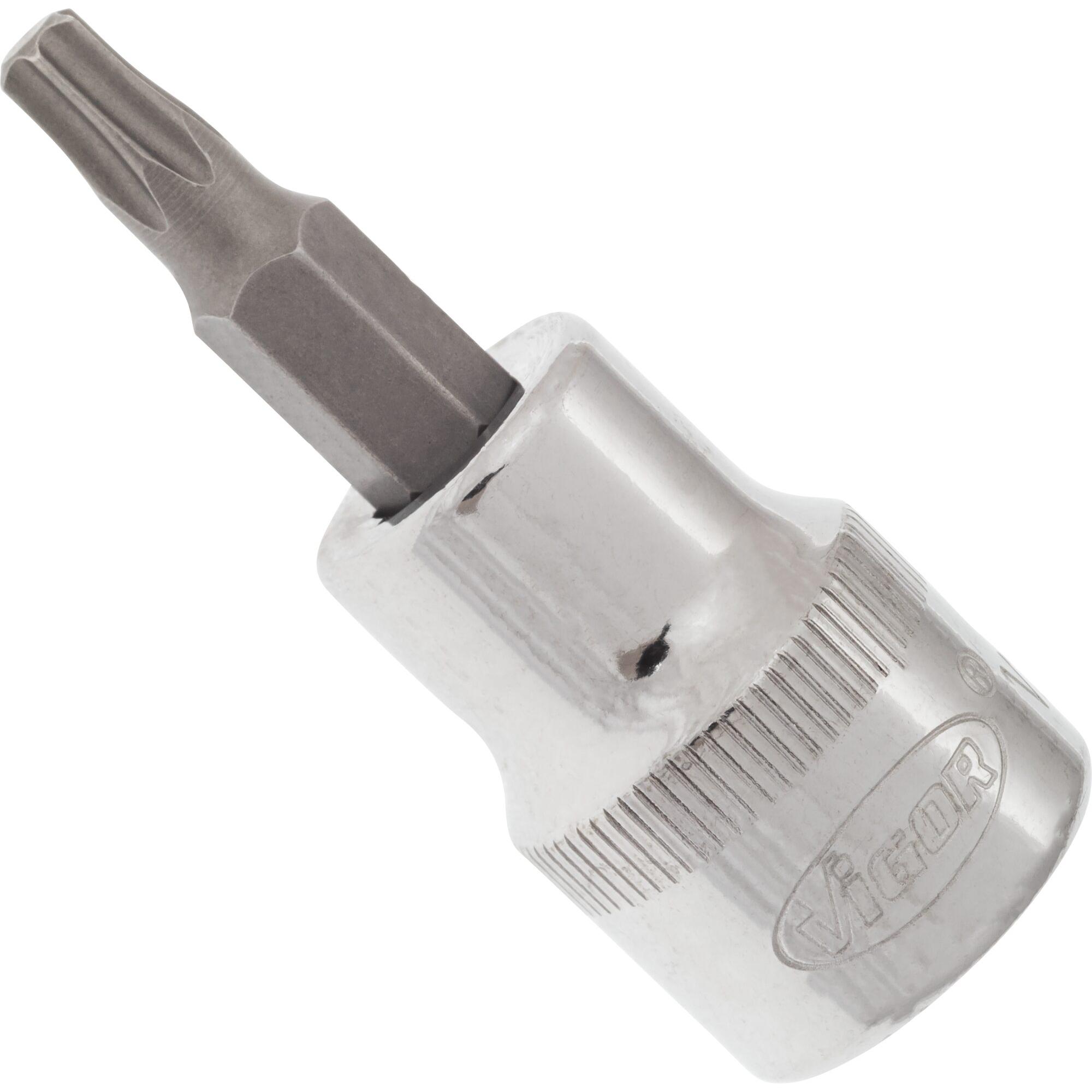 Vigor, Steckschlüssel + Stecknuss, SCHRAUBENDREHER-EINSATZ (BIT) 3/8" T 25