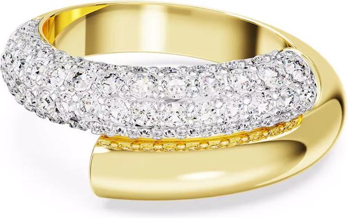 Produktbild Swarovski Dextera Cocktail Ring Weiss Gold (60)