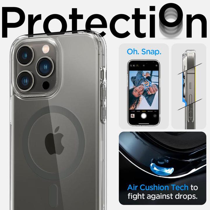 Produktbild Spigen Ultra Hybrid Case MagSafe für Apple iPhone 14 Pro - graphite (Apple iPhone 14 Pro)