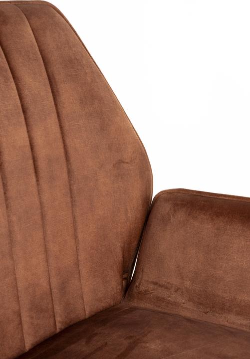 Actual product image White Label Living Armchair Jamie Rust