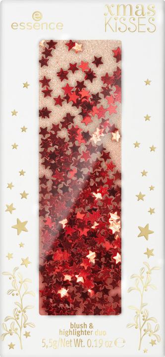 Produktbild essence Blush and Highlighter duo XMAS KiSSES multi (01 Under The Mistleglow, Highlighter, 5.50 g)