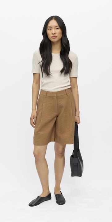 Produktbild Object Bundfalten Wide Leg Shorts (38)