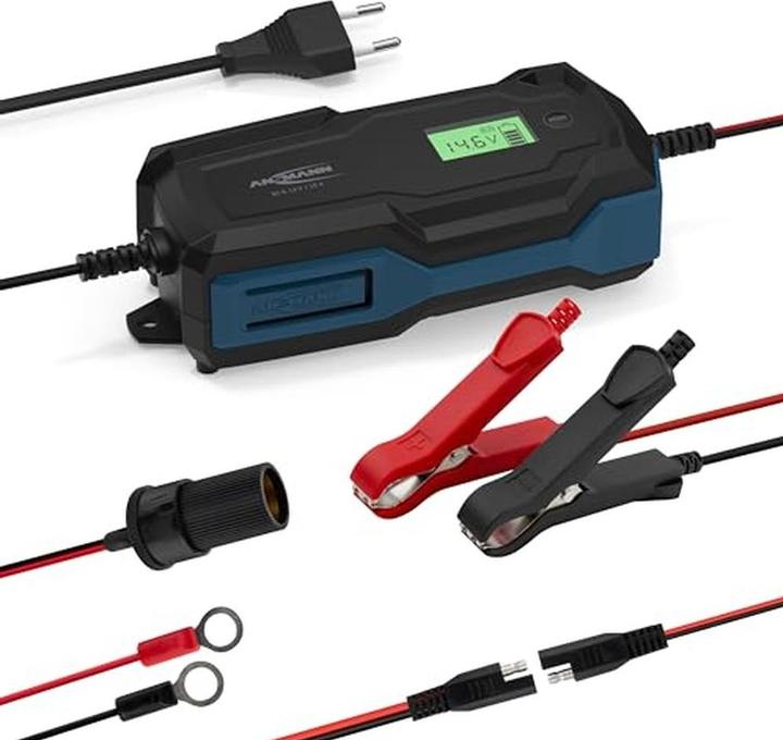 Actual product image Ansmann Charger for lead-acid batteries BC 6-12V / 10 A (12V, 6V, 10 A)
