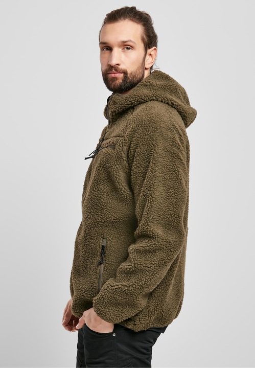 Actual product image Brandit Teddy Fleece Worker Jacket - 12256 (XXL)