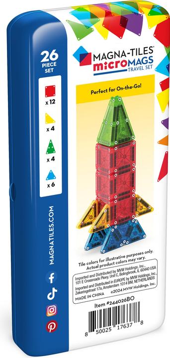 Image du produit Magna-Tiles microMags Kit de voyage