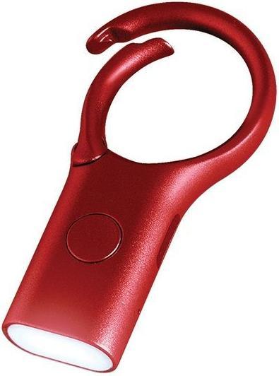 Actual product image Lexon Nomaday Brelok z latarką ciemnoczerwony/dark red LL136DR