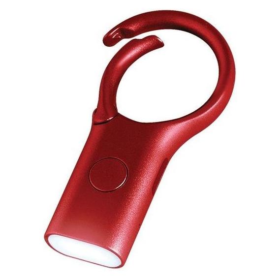 Lexon, Schlüsselanhänger, Nomaday Brelok Z Latarką Ciemnoczerwony/dark Red LL136DR, Rot