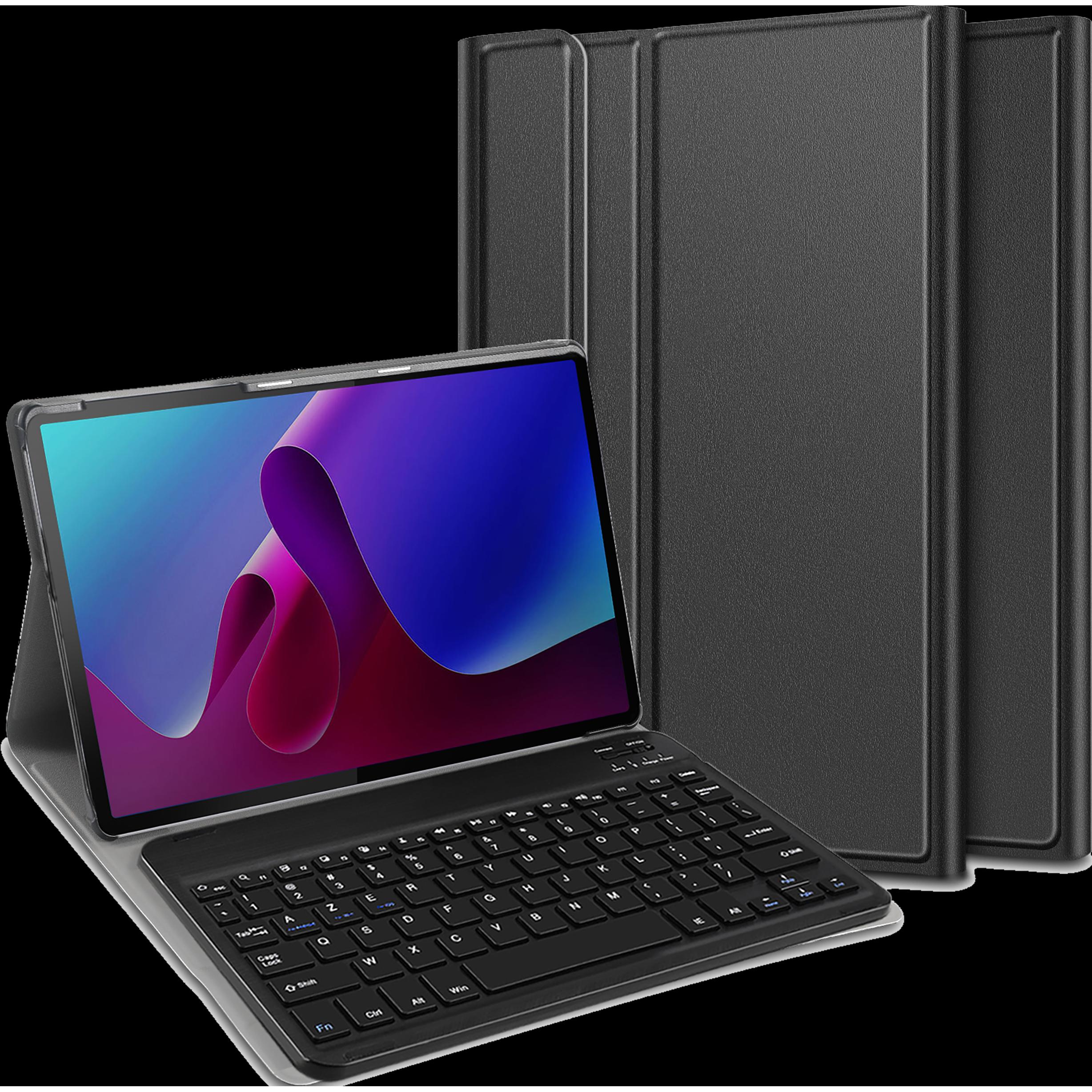 Thumbnail - Cazy Tastatur Hülle Kompatibel mit Lenovo Tab P11 Gen 2 - Schutz Etui mit magnetisch Abnehmbarer Tastatur (Lenovo Tab P1...