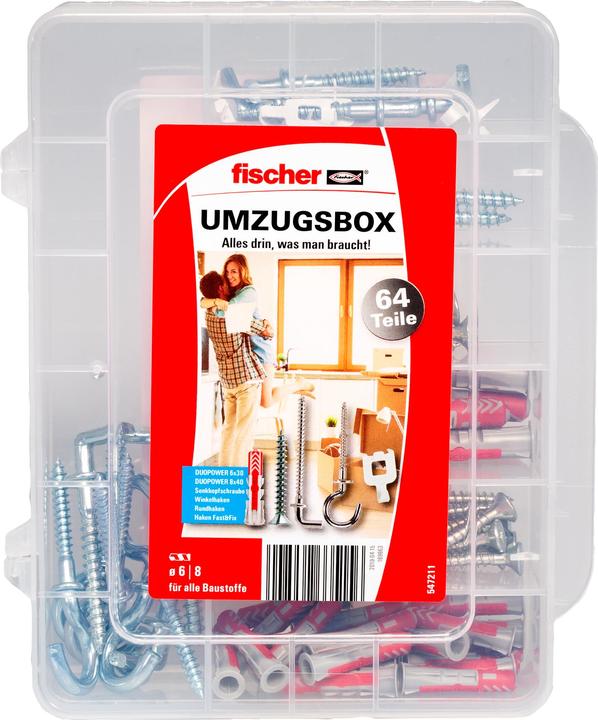 Actual product image Fischer Moving box DuoPower 6.8 (64 pcs.)
