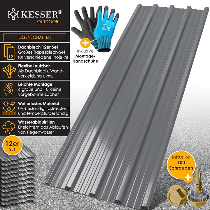 Produktbild Kesser Trapezblech-Set