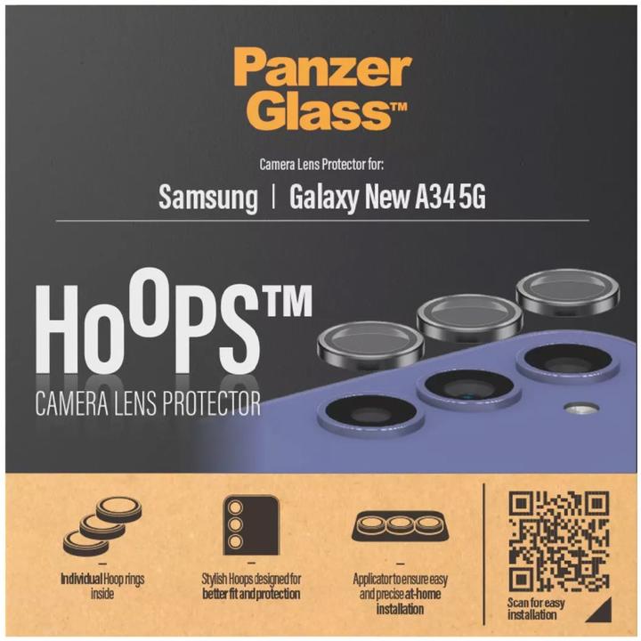 Image du produit PanzerGlass Hoops Camera Lens Protector (1 pièce(s), Samsung Galaxy A35, Samsung Galaxy A34 5G)