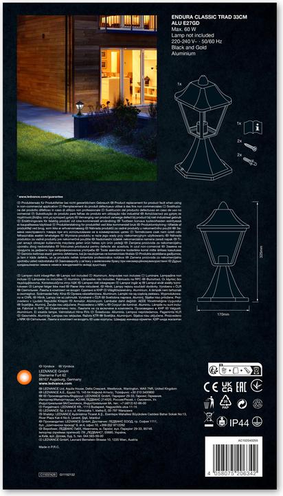 Produktbild Ledvance Endura Classic Tradition (E27, IP44)