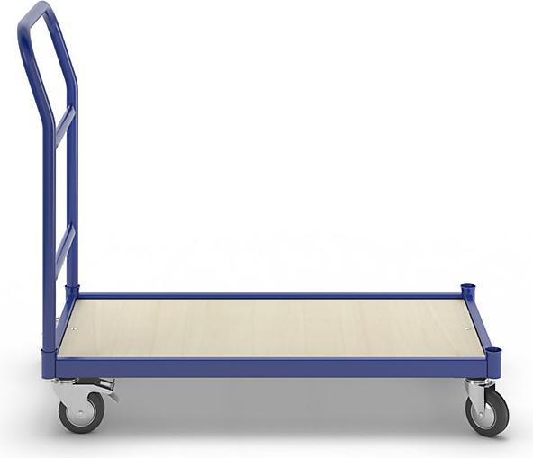 Image du produit eurokraft basic Chariot plate-forme, force 250 kg, L x l plate-forme 1050 x 475 mm. (250 kg)