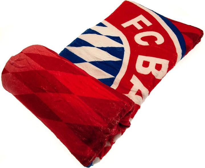 Produktbild FC Bayern München Decke Fleece Wappen (170 x 130 cm)