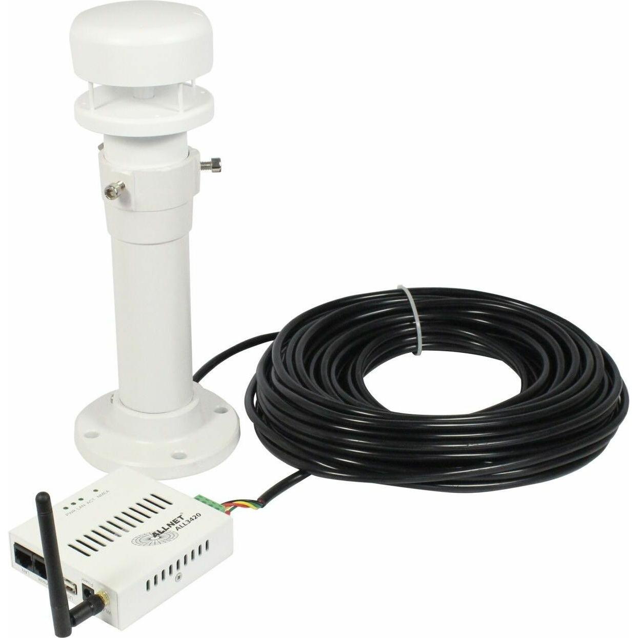 Allnet MSR Sensor Anemometer Windmesser "ALL3420" für IP Gebäude Automation, Wetterstation Zubehör