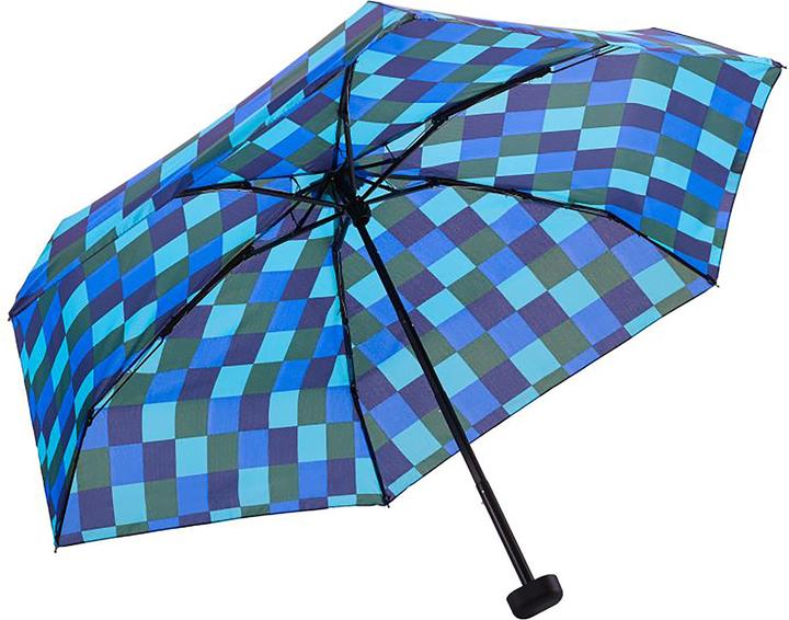 bleu-vert à carreaux