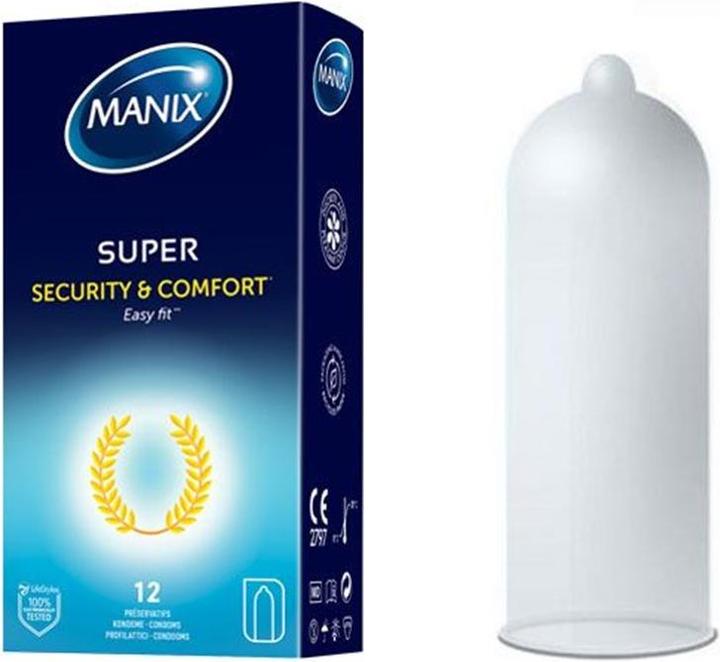 Manix Super Condoms 12pcs (12 pcs.)