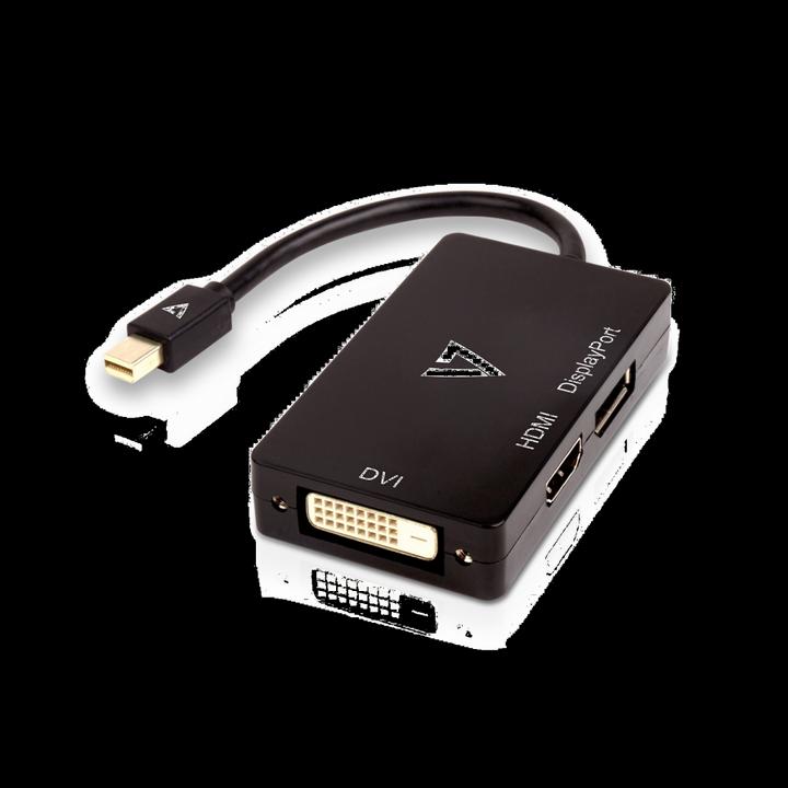 Produktbild V7 Black Video Adapter (Mini DP, 10 cm)