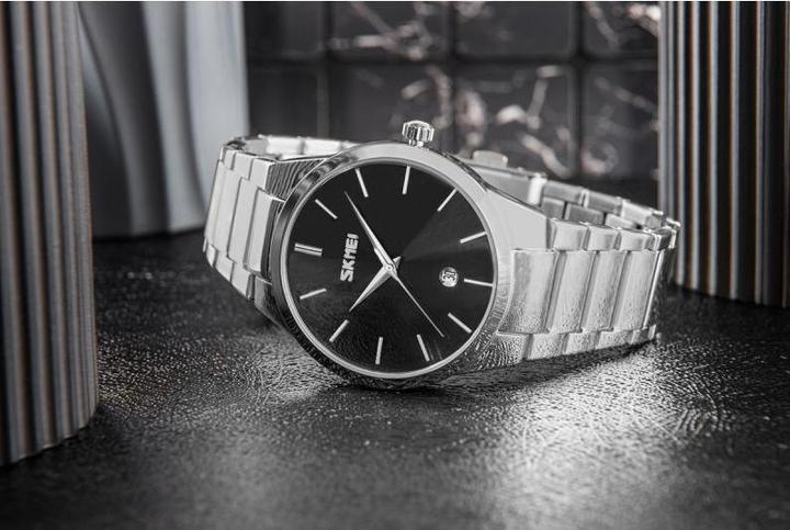 Produktbild Skmei 9140SIBK Herrenuhr + BOX (Analoguhr, 40 mm)