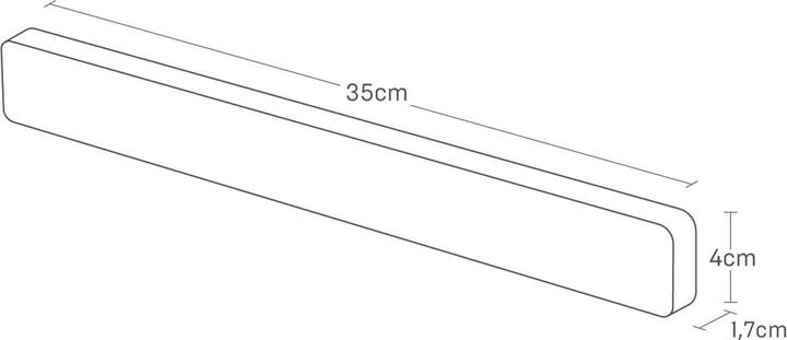 Produktbild Yamazaki TOWER Magnetischer Messerhalter