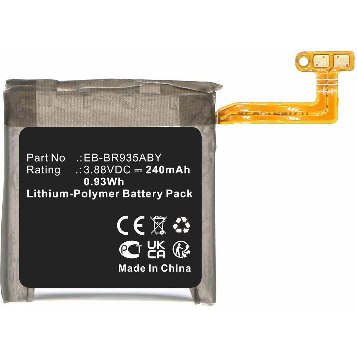 Thumbnail - CoreParts Battery 3.88V 290mAh 1.13Wh, Smartwatch Zubehör