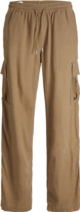 Actual product image Jack & Jones Jpstbill Jjnate Linen Blend Cargo Jogger (S)