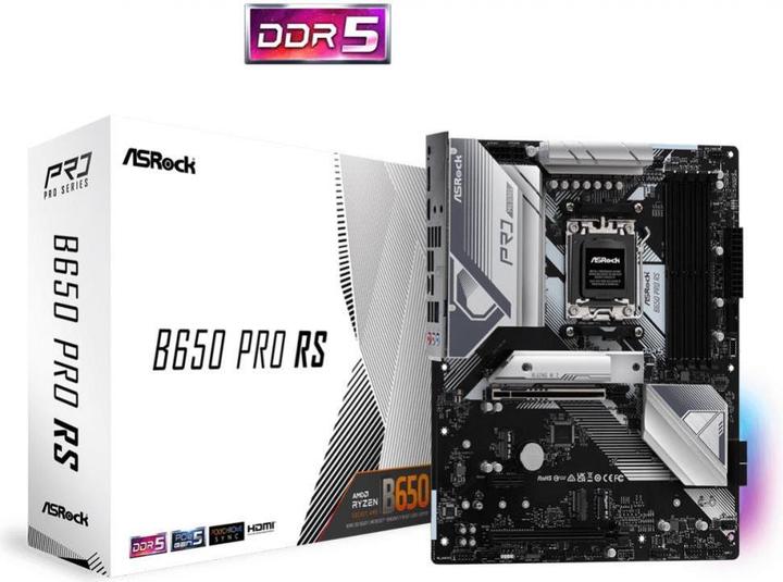 Actual product image AsRock B650 Pro RS (AM5, AMD B650, ATX)
